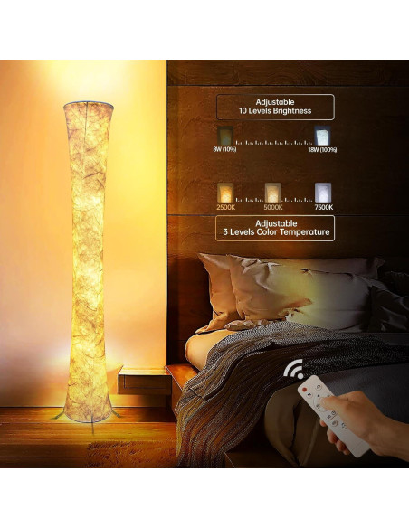 Lámpara de Pie Inteligente LED RGB 158 cm Yinghuochong