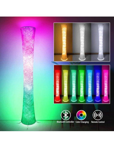 Lámpara de Pie Inteligente LED RGB 158 cm Yinghuochong
