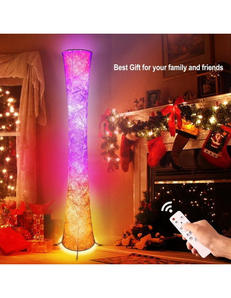 Lámpara de Pie Inteligente LED RGB 158 cm Yinghuochong