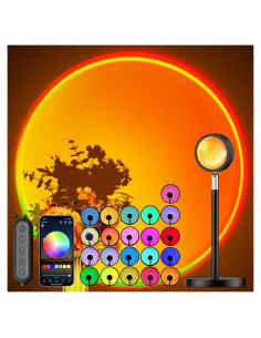 Proyector de Lámpara de Atardecer Madoury Multicolor 10cm