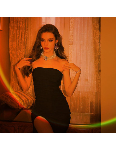 Proyector de Lámpara de Atardecer Madoury Multicolor 10cm