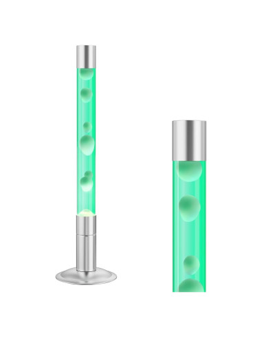 Lámpara de Movimiento Líquido LKUA 76 cm Cera Blanca Verde