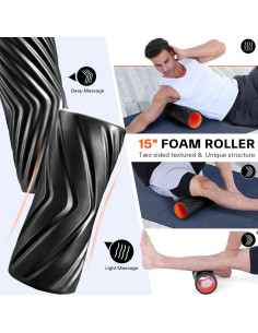 Conjunto de Rodillos de Espuma Sportneer 4 en 1 - Masaje Profundo 2