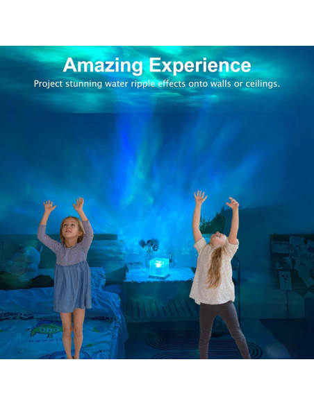 Proyector de Luz de Olas YXQUA LP-247072 RGB 16 Colores