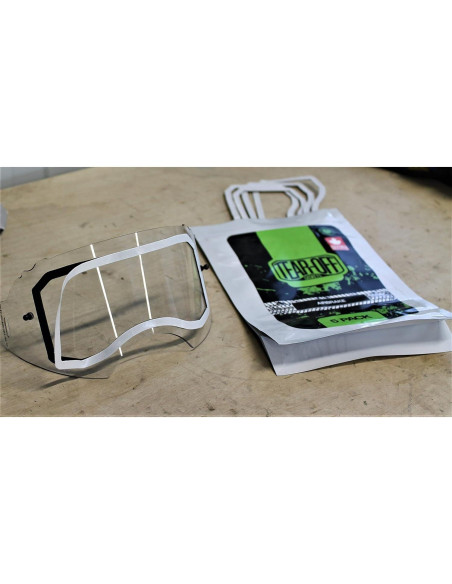 Juntas Tear Off TOGS para Gafas Oakley Airbrake - 5 Unidades