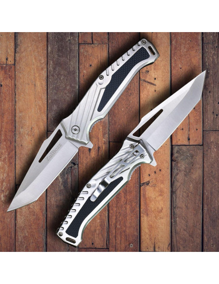 Cuchillo de bolsillo plegable ZulBozz 21 cm acero 440C EDC