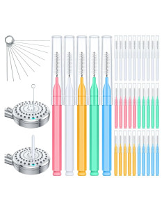 40 Pcs Limpiadores de Cabezal de Ducha Lumkew - Cepillos y Picos