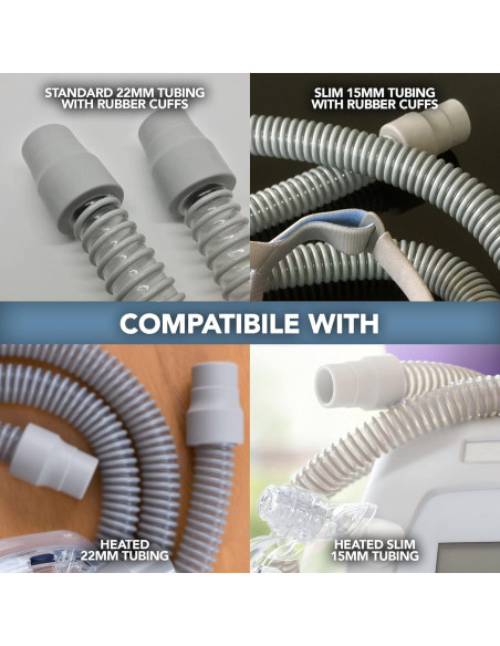 Sistema de Limpieza de Tubos CPAP Mars Wellness - 15.4x13.3cm