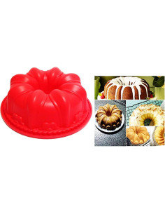 Molde de Silicona FantasyDay Flor de Lirio 24.5 cm Antiadh. 2