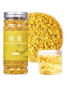 Té de Flor de Osmanthus Natural Wanhua Hall 50g - Aroma Rico