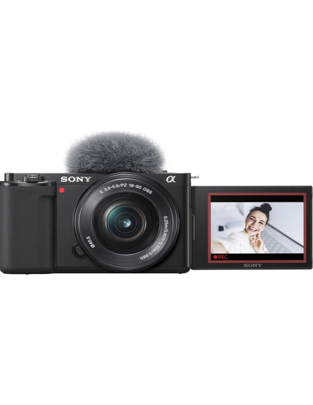 Cámara Sin Espejo Sony ZV-E10 + Lentes 16-50mm y 55-210mm