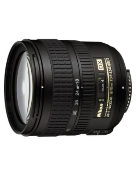 Lente Zoom Nikon 18-70mm f/3.5-4.5G ED IF AF-S DX Renovado