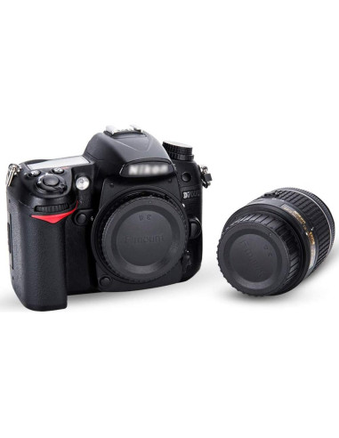 Tapa de lente y cuerpo Nikon F Mount JJC L-R16 - 3 Paquetes