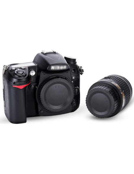 Tapa de lente y cuerpo Nikon F Mount JJC L-R16 - 3 Paquetes