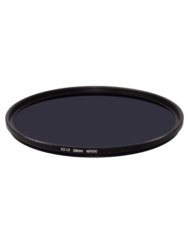 Filtro Densidad Neutra ND 1000 10 Paradas 58mm ICE CO
