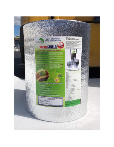 Aislante Reflectante SmartSHIELD 5mm 1.22x15.24m Espuma Térmica