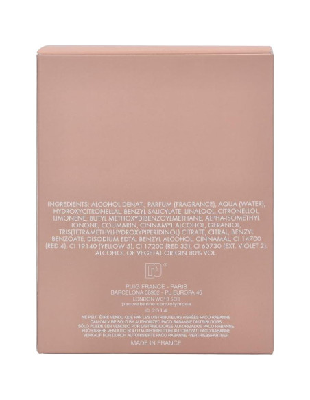 Fragancia Floral Ámbar Paco Rabanne Olympea 30 ml