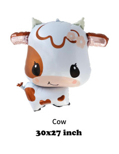 3PCS Globos de Vaca Gallasy 76.2x68.6 cm para Fiesta 2