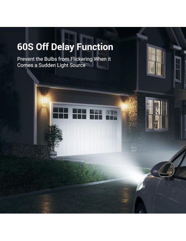 Toma de Sensor de Luz DEWENWILS E26/E27 Crepúsculo a Amanecer