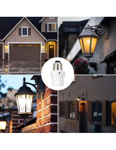 Toma de Sensor de Luz DEWENWILS E26/E27 Crepúsculo a Amanecer