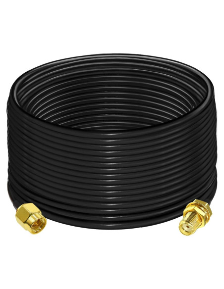 Cable Coaxial RG58 SMA Macho a Hembra 15M Tuolnk