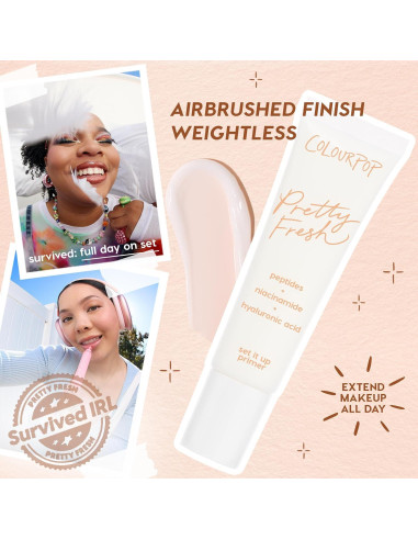 Primer Hidratante ColourPop Pretty Fresh 29.57 ml - Gel-Crema
