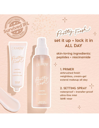 Primer Hidratante ColourPop Pretty Fresh 29.57 ml - Gel-Crema