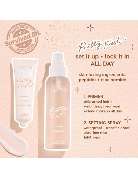 Primer Hidratante ColourPop Pretty Fresh 29.57 ml - Gel-Crema