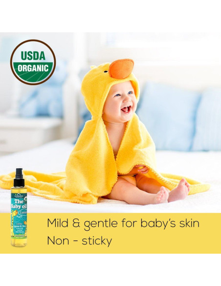 Aceite Orgánico para Bebés US Organic 148 ml Sin Fragancia