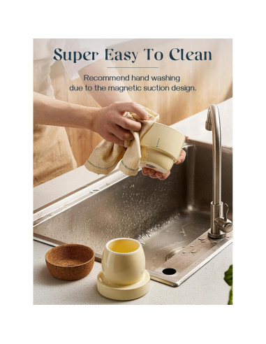 Tazón de Mantequilla DOWAN con Tapa y Fondo de Corcho 1.62L