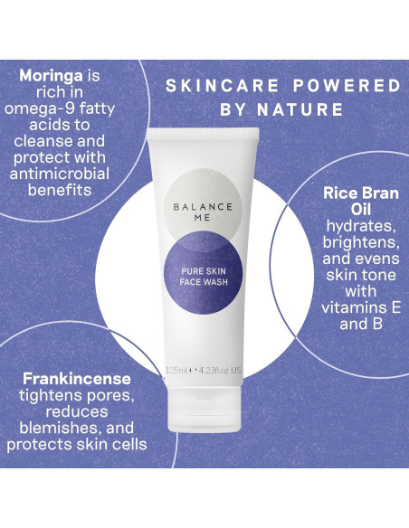 Limpiador Facial Espumoso Balance Me Pure Skin 125 ml - Piel Mixta