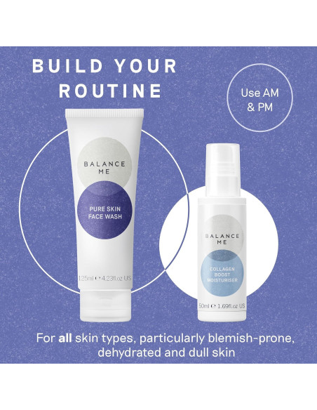 Limpiador Facial Espumoso Balance Me Pure Skin 125 ml - Piel Mixta