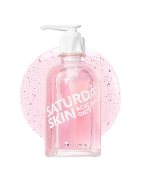 Limpiador Facial Gel Suave Saturday Skin 408g Antioxidante