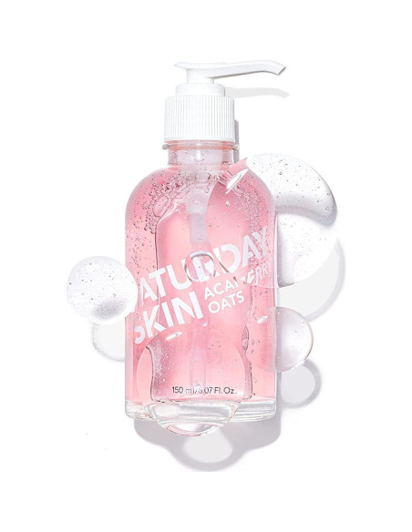 Limpiador Facial Gel Suave Saturday Skin 408g Antioxidante