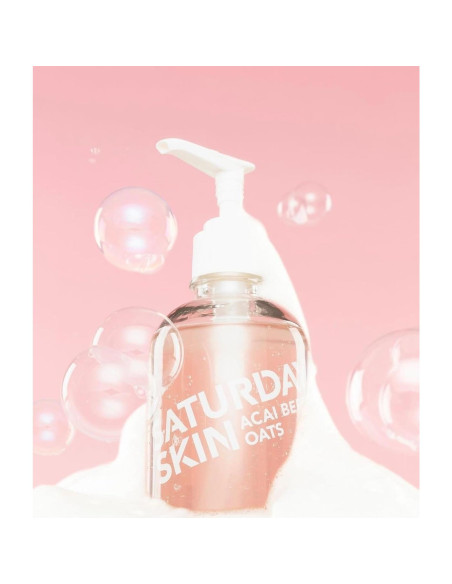 Limpiador Facial Gel Suave Saturday Skin 408g Antioxidante