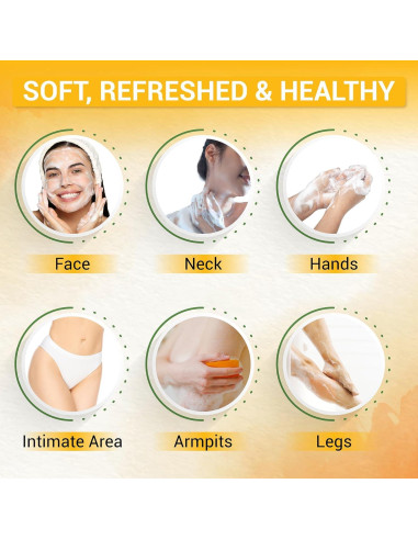 Jabón Natural de Cúrcuma y Hierba Limón Herbvian - 200g