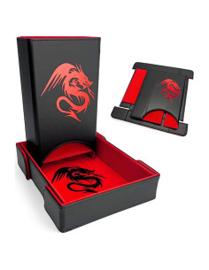 Torre de Dados Plegable Luck Lab con Bandeja Magnética - Dragón