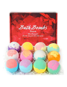 Set de 12 Bombas de Baño Hechas a Mano iHave - Aromas Naturales