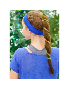 Tiras de Cabello Espirales Elásticas Merunone 45 cm Multicolor 2