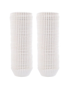 Forros para Cupcakes Tosnail 2000 Piezas Grado Alimenticio Blanco