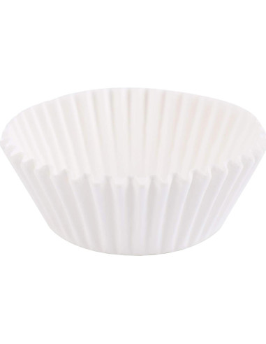 Forros para Cupcakes Tosnail 2000 Piezas Grado Alimenticio Blanco