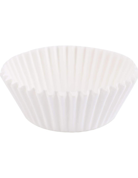 Forros para Cupcakes Tosnail 2000 Piezas Grado Alimenticio Blanco