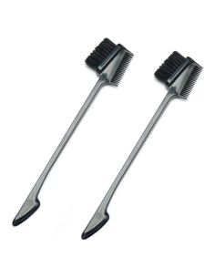 Juego de 2 Cepillos de Bordes Doble Cara Luwigs - Negro
