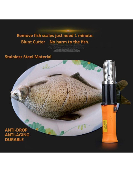 Escalador de Pescado Eléctrico Likai 12V Inalámbrico Impermeable