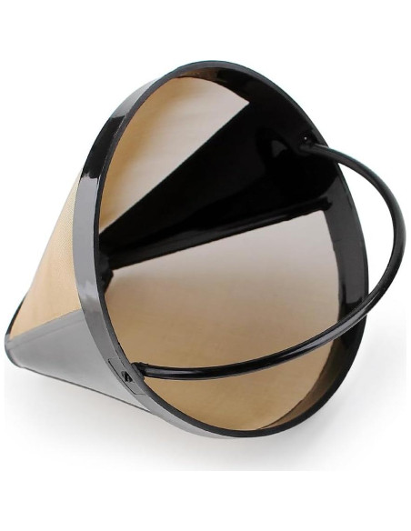 Soporte de Filtro Cuisinart DCC-3200 + 2 Filtros Dorados