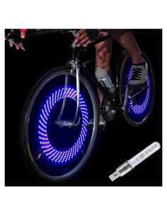 Luces LED para Ruedas de Bicicleta DAWAY A08 - Impermeables