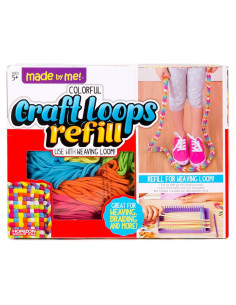 Kit de Recarga de Bucles de Manualidades Hecho por Mí - 210 Piezas