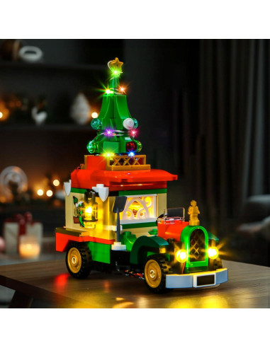 Kit de Iluminación LED BrickBling para Lego 40746 - Camión de Santa