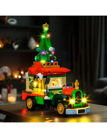 Kit de Iluminación LED BrickBling para Lego 40746 - Camión de Santa