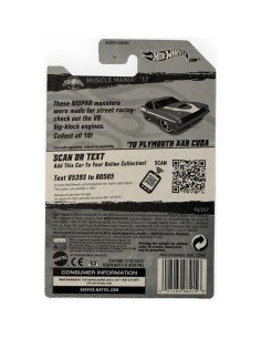 Hot Wheels Muscle Mania Mopar 70 Plymouth AAR Cuda 1:64 2